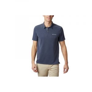 חולצת T קולומביה לגברים Columbia Nelson Point Polo - כחול נייבי