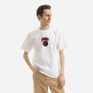 חולצת T HUF לגברים HUF Eastern - לבן