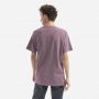 חולצת טי שירט HUF לגברים HUF x PLEASURES Dyed - סגול