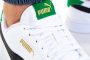 נעלי סניקרס פומה לגברים PUMA SHUFFLE - לבן/ירוק