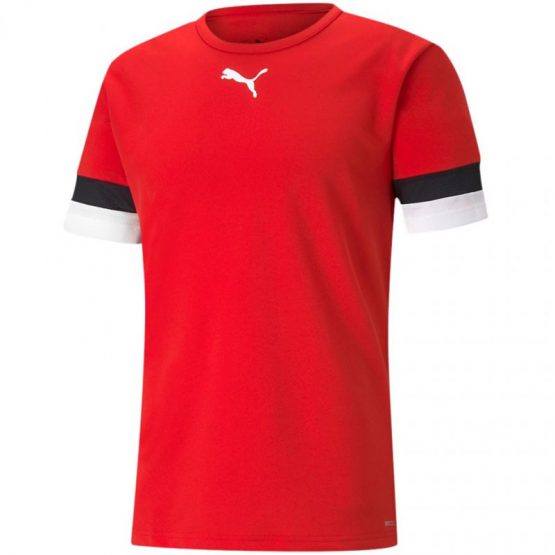 חולצת אימון פומה לגברים PUMA teamRise Jersey M - אדום