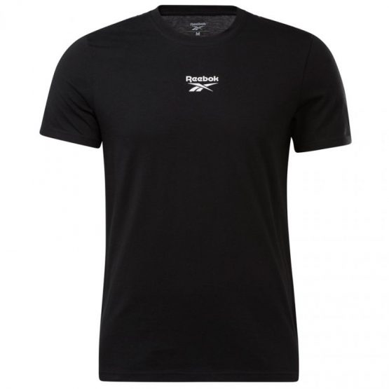 חולצת טי שירט ריבוק לגברים Reebok Training Essentials Tape Tee - שחור