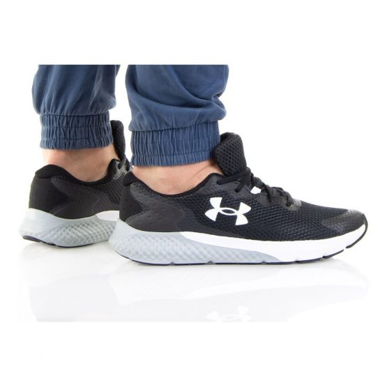 נעלי ריצה אנדר ארמור לגברים Under Armour Charged Rogue 3 - שחור/אפור
