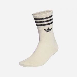 גרב אדידס לגברים Adidas Originals Originals No-Dye Cuff Crew Socks 2-pack - לבן