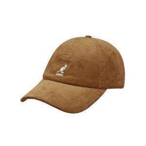 כובע קנגול לגברים Kangol Cord Baseball - חאקי