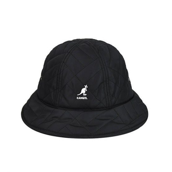 כובע קנגול לגברים Kangol Quilted Casual - שחור