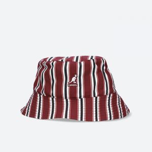 כובע קנגול לגברים Kangol hat Double Pattern Bucket - אדום