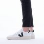 נעלי סניקרס ווג'ה לגברים Veja V-10 Leather Extra - לבן