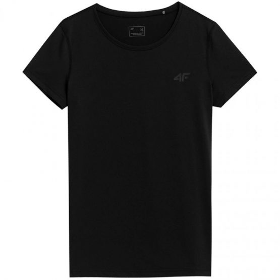 חולצת אימון פור אף לנשים 4F  W H4L22 - שחור