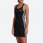 שמלה קצרה אדידס לנשים Adidas Originals Adicolor Classic Racer Dress - שחור