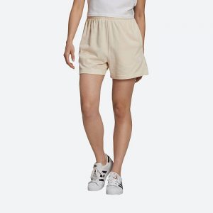 מכנס ברמודה אדידס לנשים Adidas Originals Shorts - בז'