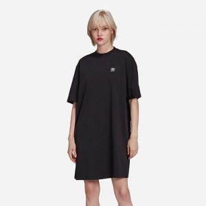 שמלה קצרה אדידס לנשים Adidas Originals Originals Tee Dress - שחור