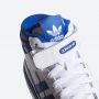 נעלי סניקרס אדידס לנשים Adidas Originals  Forum Mid  - לבן/ כחול