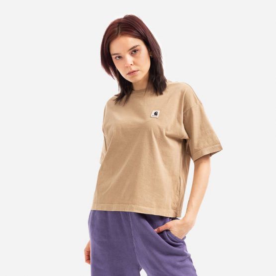 חולצת טי שירט קארהארט לנשים Carhartt WIP Nelson - בז'