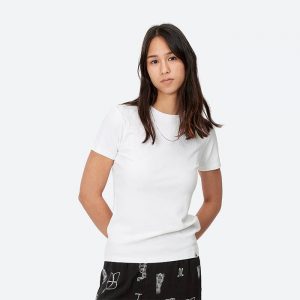חולצת T קארהארט לנשים Carhartt WIP Seri - לבן