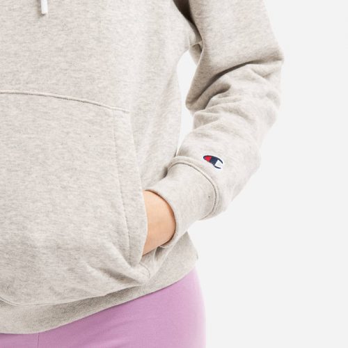 champion womens hooded neck long sleeve hoodie