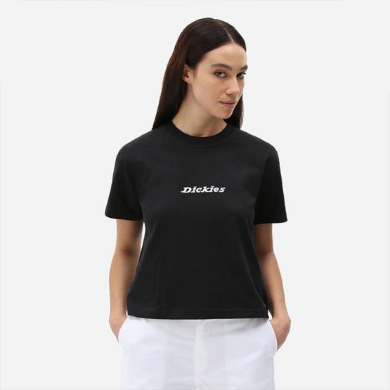 חולצת T Dickies לנשים Dickies SS Loretto - שחור