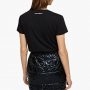 חולצת T קרל לגרפלד לנשים Karl Lagerfeld Lagerfeld Mini 3d Ikonik Choupette Tee - שחור