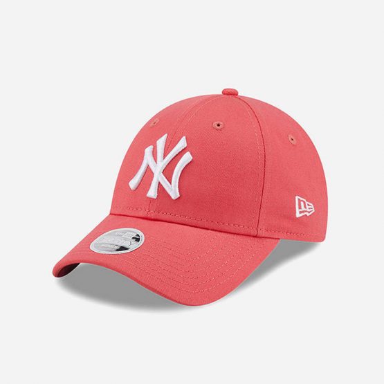 כובע ניו ארה לנשים New Era Yankees League Essential 9Forty - ורוד