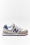 נעלי סניקרס ניו באלאנס לגברים New Balance ML574 - אפור כהה/אפור בהיר