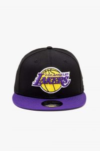 כובע ניו ארה לגברים New Era HAT NBA 9FIFTY LAKERS - שחור/סגול