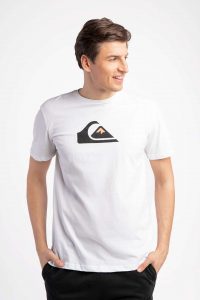 חולצת T Quiksilver לגברים Quiksilver COMPLOGOSS - לבן