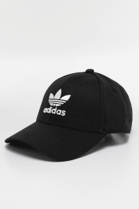 כובע אדידס לגברים Adidas TREFOIL BASEBALL 603 - שחור/לבן