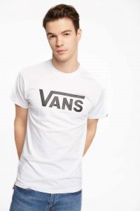 חולצת T ואנס לגברים Vans CLASSIC YB2 - לבן