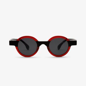 משקפי שמש פאטושה לגברים Pas Toucher Marselle - אדום שחור