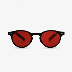 משקפי שמש פאטושה לגברים Pas Toucher avignon - שחור/אדום