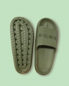 כפכפי בבה לנשים BEBE slippers - ירוק זית