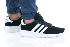 נעלי סניקרס אדידס לגברים Adidas LITE RACER 3 - שחור/לבן