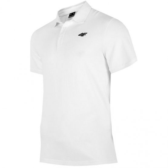 חולצת פולו פור אף לגברים 4F M H4L22-TSM356 10S - לבן