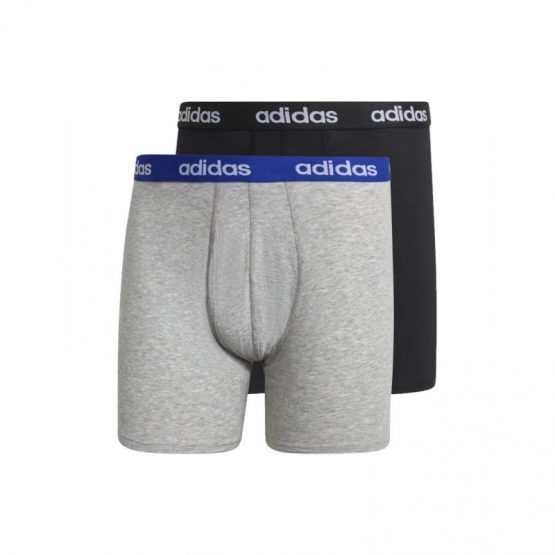 תחתוני אדידס לגברים Adidas Linear Brief Boxer 2 Pack - שחור
