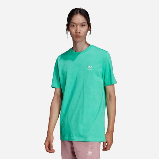 חולצת טי שירט אדידס לגברים Adidas Originals Essential Hiregr - ירוק