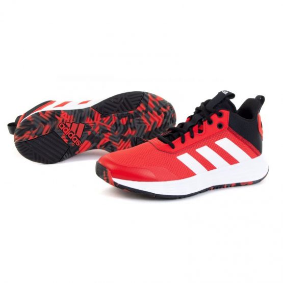 נעלי כדורסל אדידס לגברים Adidas Ownthegame 2.0 - אדום