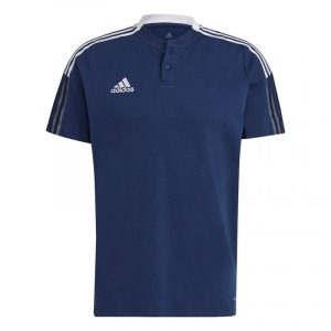 חולצת אימון אדידס לגברים Adidas adidas Tiro 21 Polo - כחול נייבי