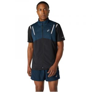 חולצת אימון אסיקס לגברים Asics Lite-Show Vest - כחול נייבי