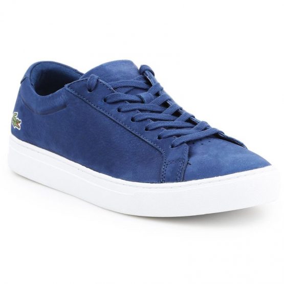 נעלי סניקרס לקוסט לגברים LACOSTE shoes Lacoste - כחול נייבי