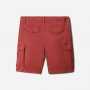 מכנס ברמודה נפפירי לגברים Napapijri  Bermuda Shorts Nus - אדום