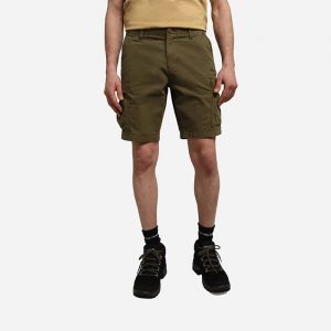 מכנס ברמודה נפפירי לגברים Napapijri  Bermuda Shorts Nus - ירוק
