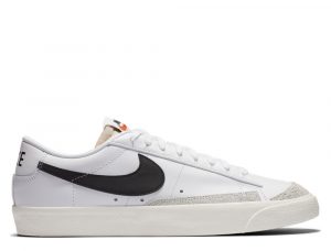 נעלי סניקרס נייק לגברים Nike Blazer Low 77 Jumbo - לבן/שחור