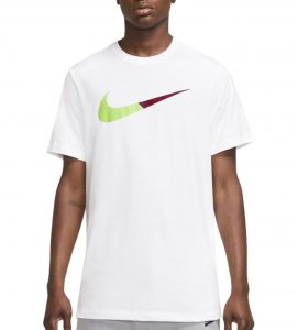 חולצת T נייק לגברים Nike BRANDRIFF HBR - לבן