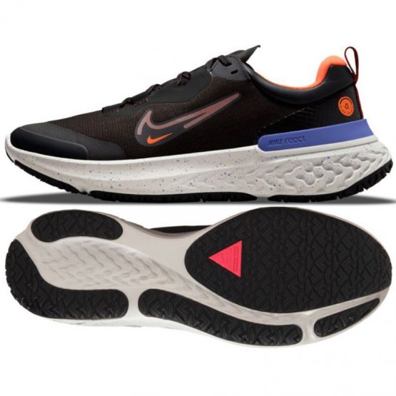 נעלי סניקרס נייק לגברים Nike React Miler 2 Shield - שחור