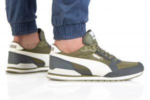 נעלי סניקרס פומה לגברים PUMA ST RUNNER V3 NL - ירוק