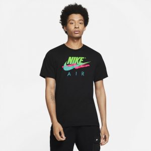 חולצת T נייק לגברים Nike DNA Futura - שחור
