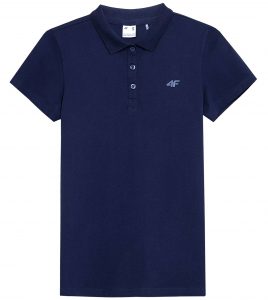חולצת פולו פור אף לנשים 4F NOSH4 TSD355 - כחול נייבי