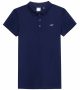 חולצת פולו פור אף לנשים 4F POLO T-SHIRT - כחול נייבי