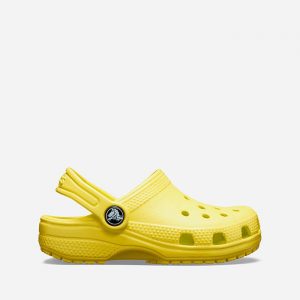 כפכפי Crocs לילדים Crocs Classic Kids Clog T  flip flops - צהוב