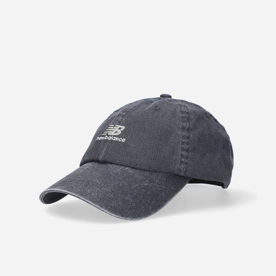 כובע ניו באלאנס לגברים New Balance LAH01 - שחור
